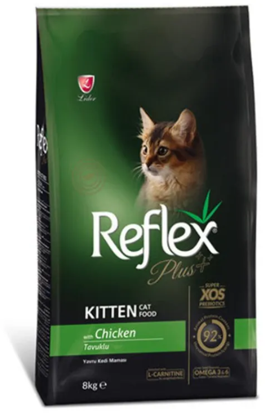 Акція на Cухой корм Reflex Plus Kitten Food with Chicken для котят с курицей 8 кг (RFX-P321) від Stylus