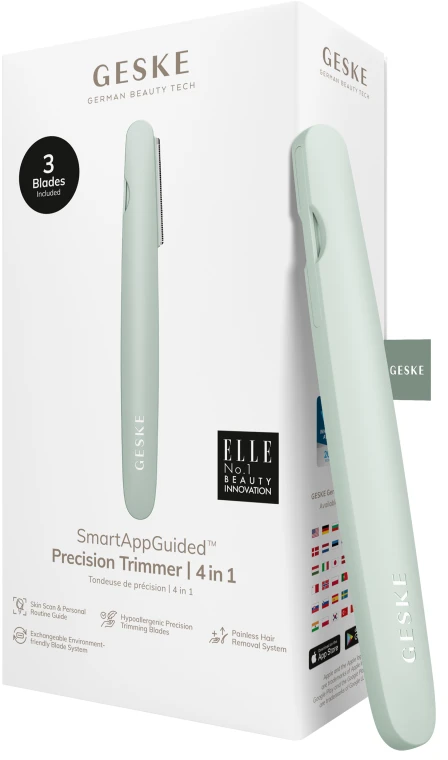 

Geske Precision Trimmer 4в1 green