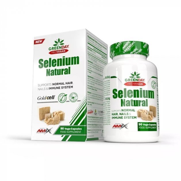 Акція на Amix Nutrition GreenDay ProVegan Selenium Natural Селен 90 капсул від Stylus