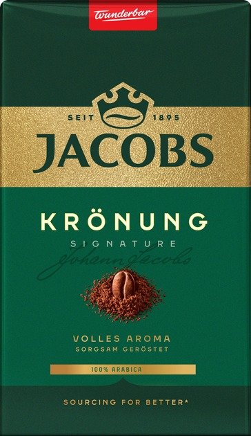 

Кава мелена Jacobs Kronung 100% Арабіка 500 г (8711000708651)