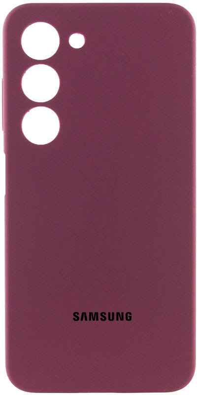 

Lakshmi Premium Silicone Case з Logo Full Camera Plum Samsung A155 Galaxy A15 4G / A156 Galaxy A15 5G