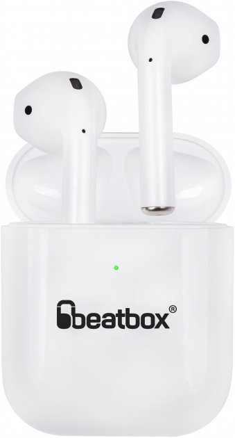 

BeatBox Pods Air 2 Wireless Charging White