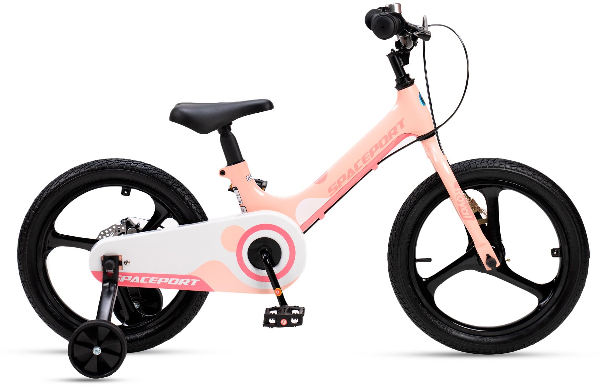 Акція на Детский велосипед RoyalBaby Space Port 18 Official Ua розовый (RB18-31-pink) від Stylus