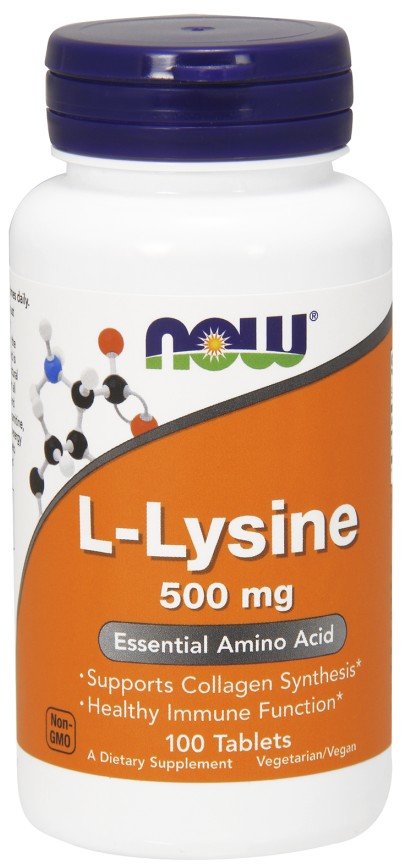 Акція на Now Foods L-Lysine 500 mg Tablets 100 tabs L-Лизин від Stylus