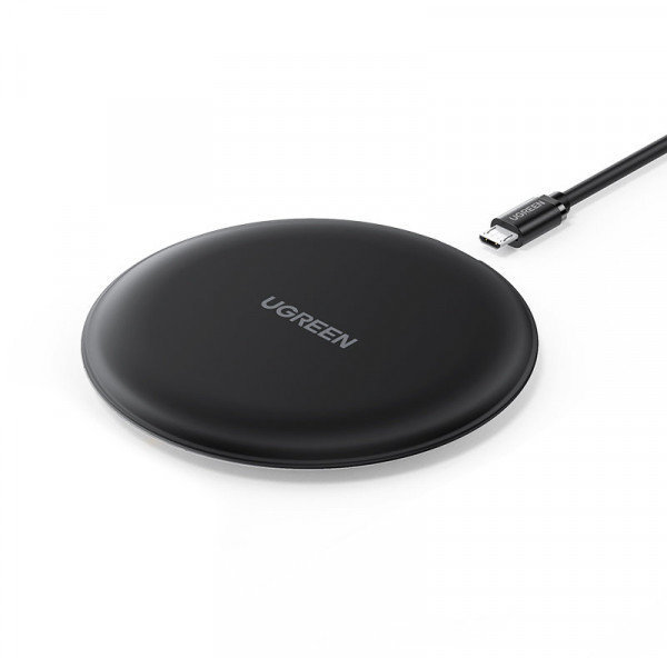 Акція на Ugreen Wireless Charging Pad CD186 15W Black (80537) від Stylus