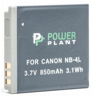 

Aккумулятор PowerPlant Canon NB-4L