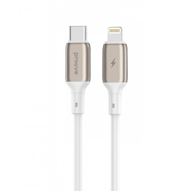 

Proove Cable USB-C to Lightning Flex Metal 27W 1m White (CCFM27002102)