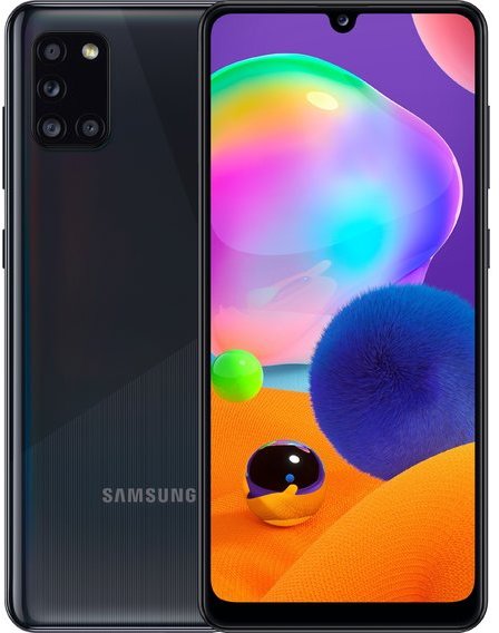 

Смартфон Samsung Galaxy A31 4/128 Gb Black Approved Вітринний зразок