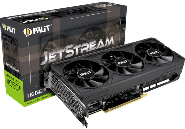 Акція на Palit GeForce Rtx 4060 Ti JetStream 16GB (NE6406T019T1-1061J) від Stylus