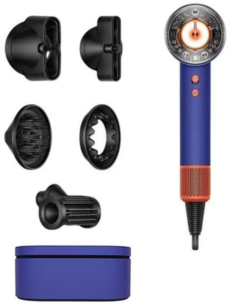 Акція на Dyson HD16 Supersonic Nural Vinca Blue/Topaz + Presentation case (515092-01) (Hong Kong) від Stylus