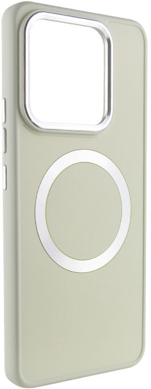 

Tpu Case Bonbon Metal Style with MagSafe White for Xiaomi 13 Pro