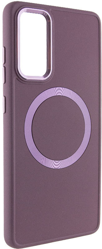 

Tpu Case Bonbon Metal Style with MagSafe Plum для Samsung A556 Galaxy A55