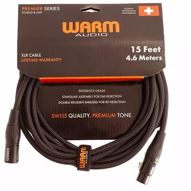 

Микрофонный кабель Warm Audio Prem-XLR-15'