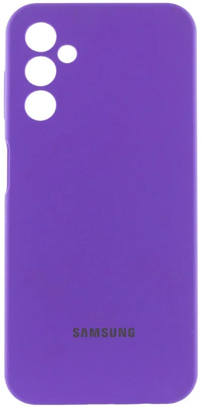 

Lakshmi Premium Silicone Case with Logo Full Camera Purple for Samsung A366 Galaxy A36 5G