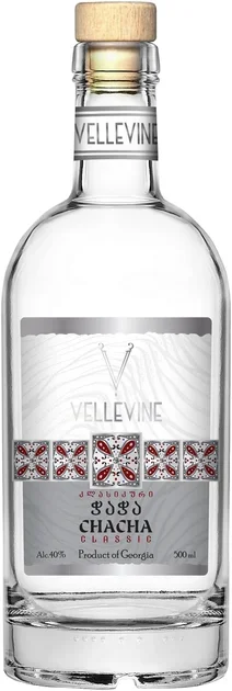 

Чача Vellevine Classic 40% 0.5 л (4860117333158)