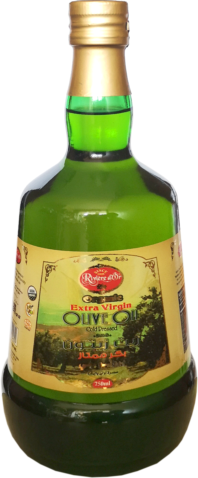 

Масло оливковое Riviere d'Or Organic Extra Virgin 750 мл (6194058904329)