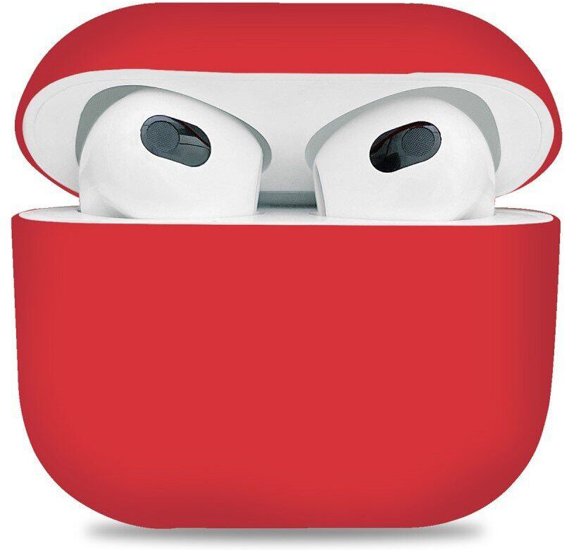 Акція на Чохол ArmorStandart Ultrathin Silicone Case Red (ARM60293) для Apple AirPods 3 від Y.UA