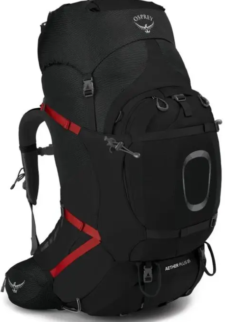 Акція на Рюкзак Osprey Aether Plus 100 black - S/M - чёрный (009.2426) від Stylus