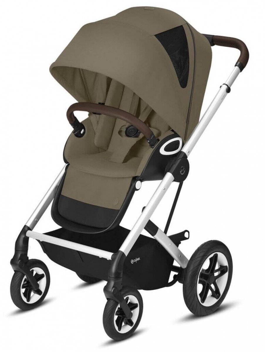 

Прогулочная коляска Cybex Talos S Lux Slv Classic Beige (с бампером)