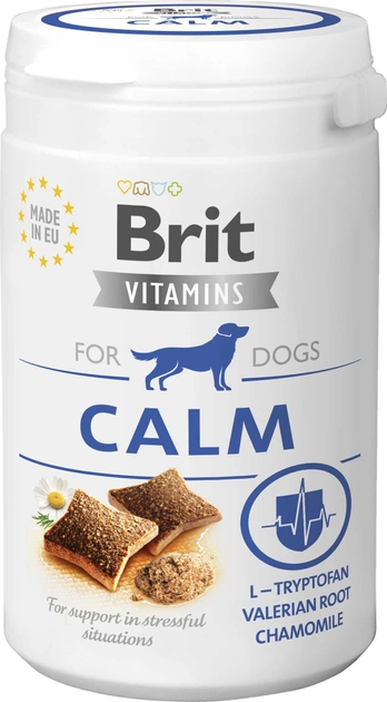 Акція на Витамины для собак Brit Vitamins Calm для нервной системы 150 г (8595602562497) від Stylus