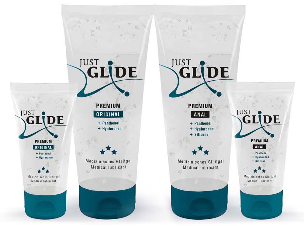 

Набор из 4 лубрикантов Just Glide Premium Set