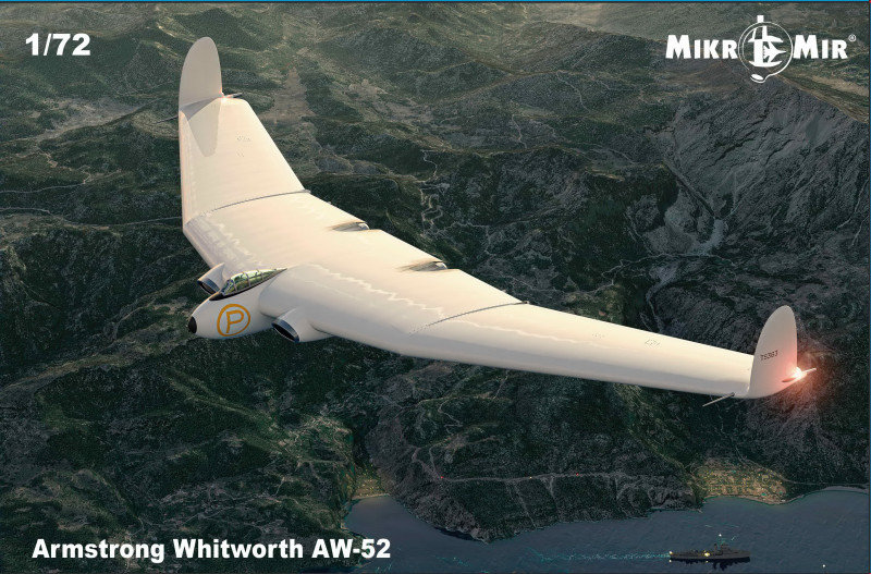 

Британский Micro-Mir экспериментальный самолет Armstrong-Whitworth AW-52