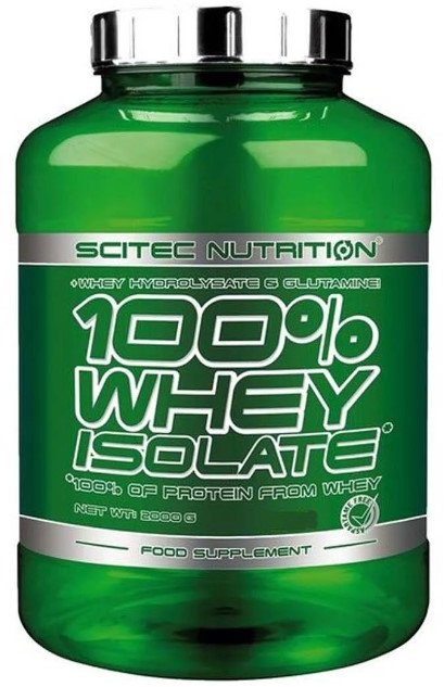 Акція на Scitec Nutrition Whey 100% Isolate 2000 g /80 servings/ salted caramel від Stylus