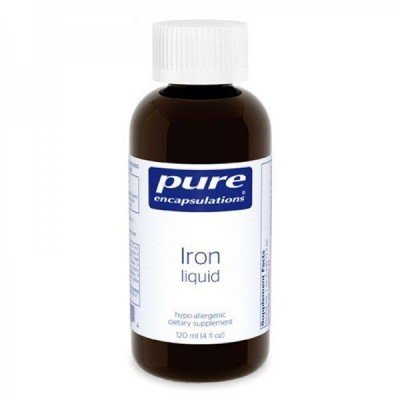 Акція на Pure Encapsulations Iron liquid 120 ml Железо (жидкость) (PE-01379) від Stylus