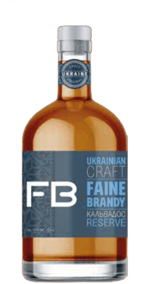 

Бренди Faine Brandy Кальвадос Резерв 40% 0.5 л (4820269290174)