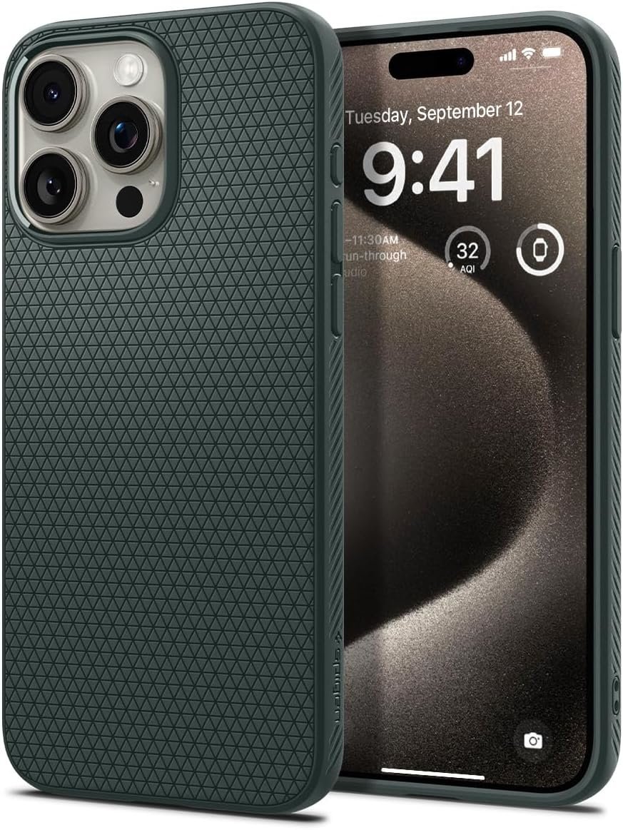 

Spigen Liquid Air Abyss Green (ACS06706) для iPhone 15 Pro