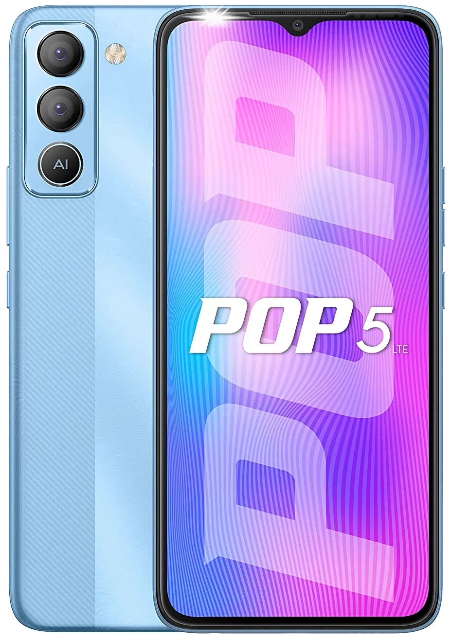 

Tecno Pop 5 Lte (BD4i) 3/32Gb Dual Ice Blue (UA UCRF)