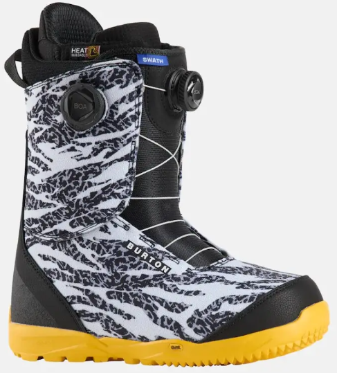 Акція на Burton (2031816) Swath Boa 2025 Zebra/Goldenrod 44.5 11.5 (9010510760395) від Stylus