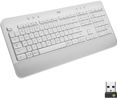 Акція на Logitech Signature K650 USB/Bluetooth White (920-010977) від Stylus