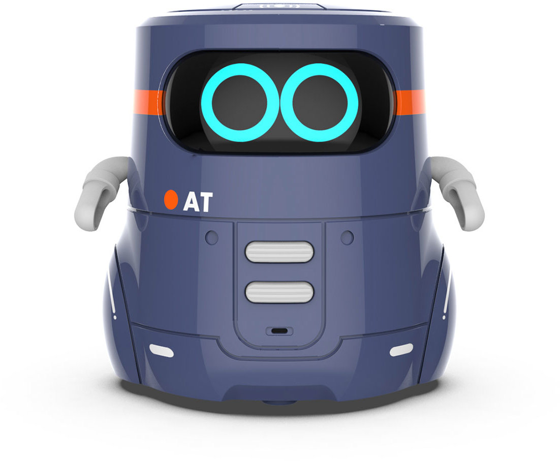 

Умный робот с сенсорным управлением и обучающими карточками - AT-ROBOT 2 (темно-фиолетовый, озвуч.укр) (AT002-02-UKR)