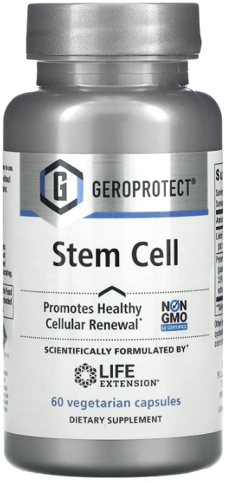 Акція на Life Extension Geroprotect Стволовая клетка 60 вегетарианских капсул від Stylus