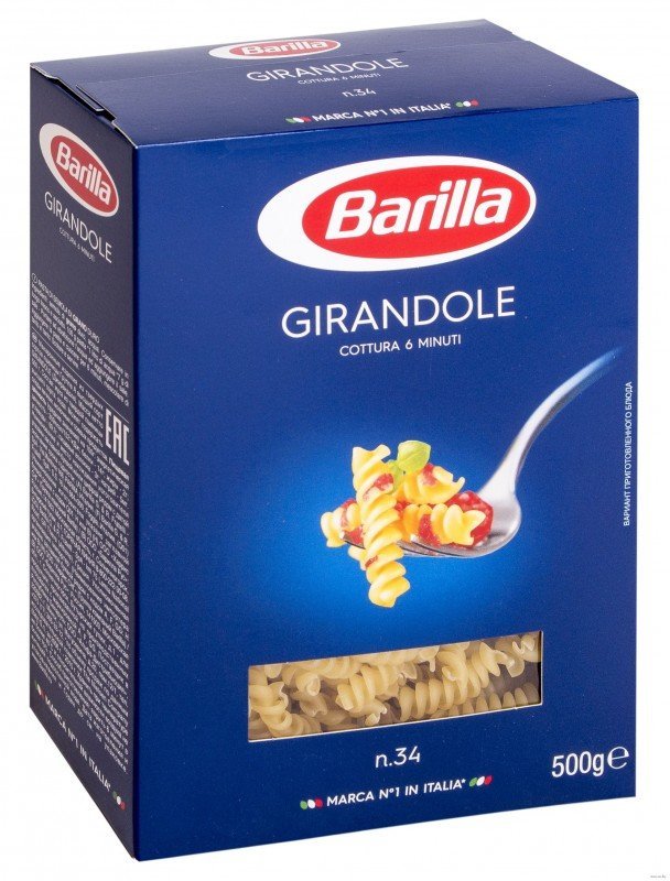 

Макароны Barilla Girandole Torsades 500 г (WT2644)