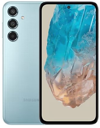 Акція на Samsung Galaxy M35 5G 6/128Gb Light Blue M356B (UA UCRF) від Stylus