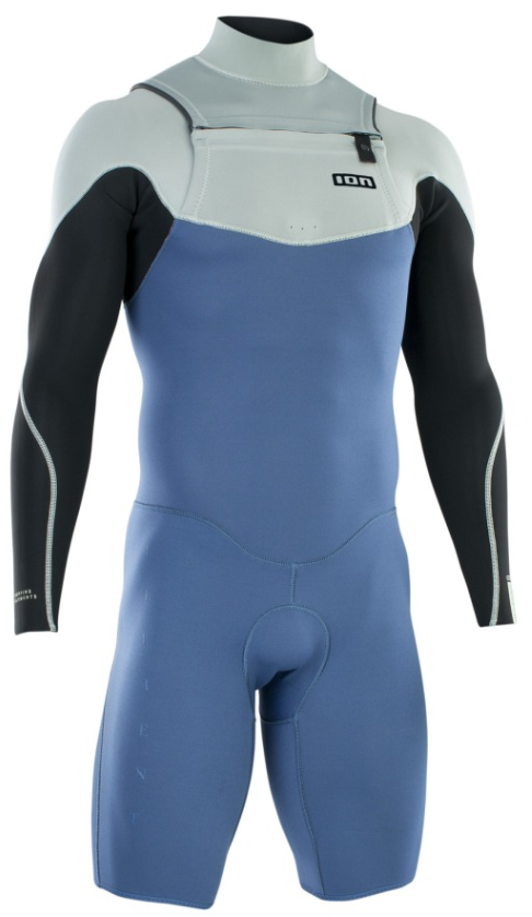 

Гидрокостюм Ion ( 48232-4490 ) Wetsuit Element 2/2 Shorty Ls Front Zip men 2023 cascade-blue 56/2XL (9010583089966)