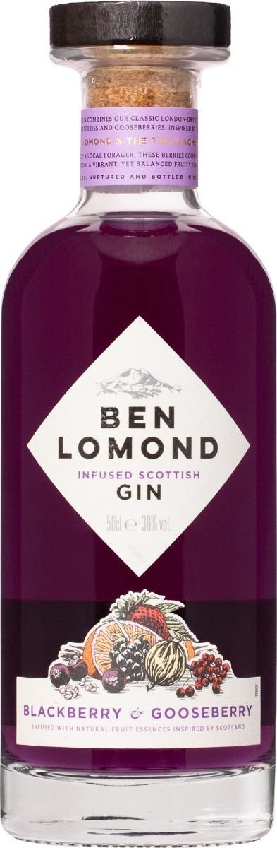 Акція на Джин Ben Lomond Blackberry & Gooseberry, 0.7л 38% (BWR7044) від Stylus