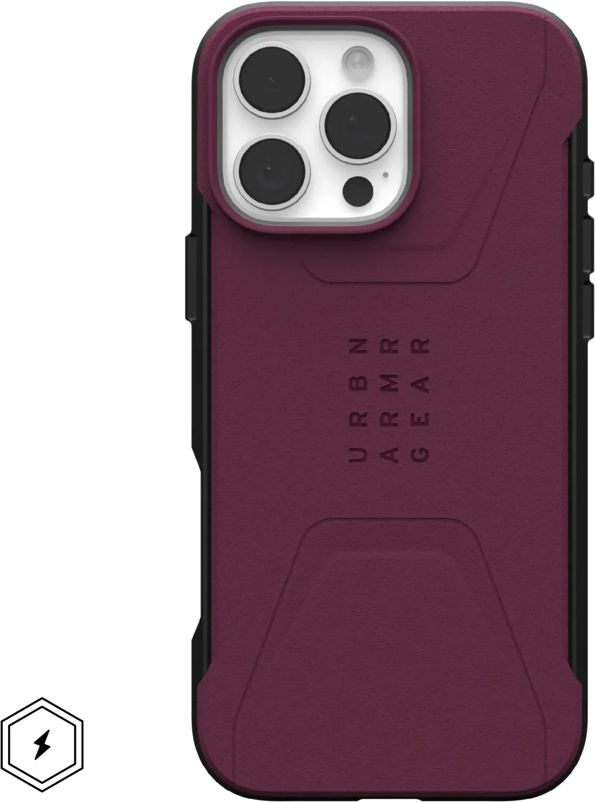 

Urban Armor Gear Uag Графічний Magsafe Bordeaux (114445119049) for iPhone 16 Pro Max