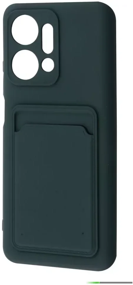 

Wave Colorful Case Pocket Dark Green for Honor X7a