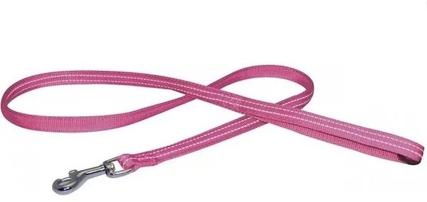 Акція на Повідець для собак Croci Soft Reflective світловідбивний м'який 120х1 см рожевий (C5079875) від Y.UA