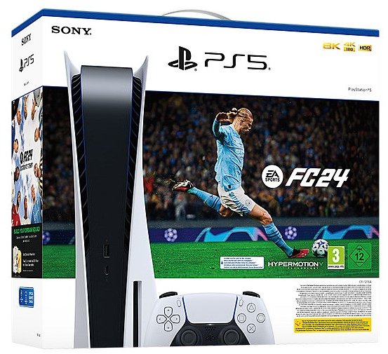 Акция на Sony PlayStation 5 Ea Sports Fc 24 Bundle (1000040036) от Y.UA