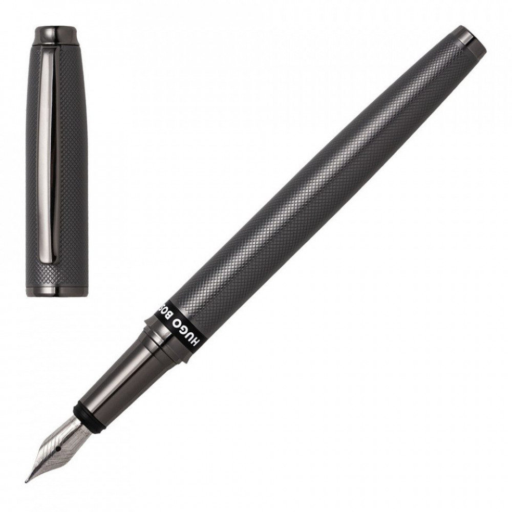 Акція на Перьевая ручка Hugo Boss Fountain pen Stream Gun (HSW3782D) від Stylus