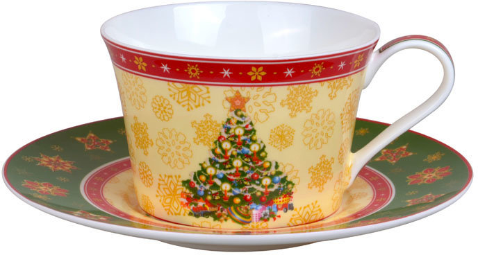 

Чашка c блюдцем Lefard Сhristmas collection 2 пр. (986-054)