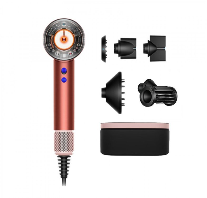 Акція на Dyson HD16 Supersonic Nural Strawberry Bronze/Blush Pink + Presentation case (561681-01) (Hong Kong) від Stylus