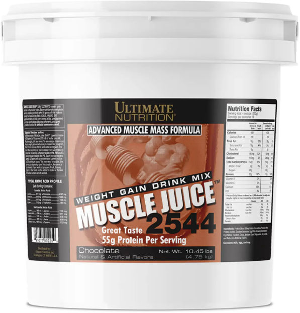 

Ultimate Nutrition Muscle Juice 2544 4750 g / 19 servings / Chocolate