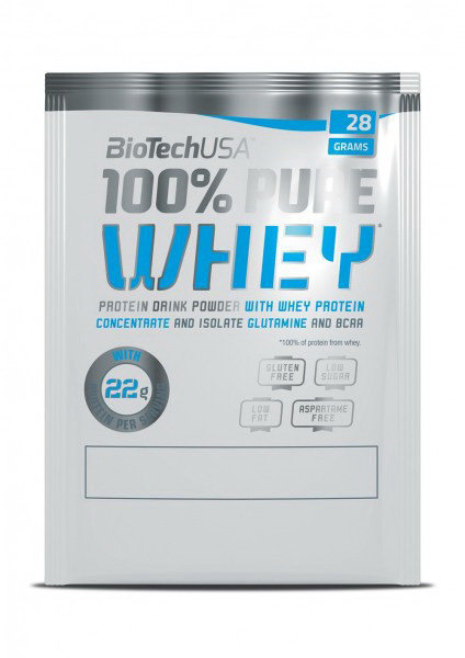 

BioTechUSA 100% Pure Whey 28 g/ 1 serving/ Black biscuit