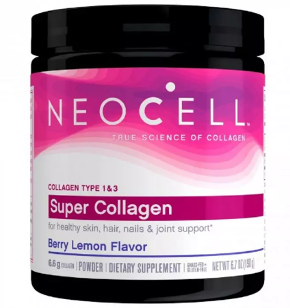 Акція на NeoCell Super Collagen, Berry Lemon, 6.7 oz (190 g) (M12990) від Stylus