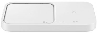 Акція на Samsung Wireless Charger Duo (w/o TA) 15W White for Smartphones and Galaxy Buds (EP-P5400BWEGEU) від Y.UA